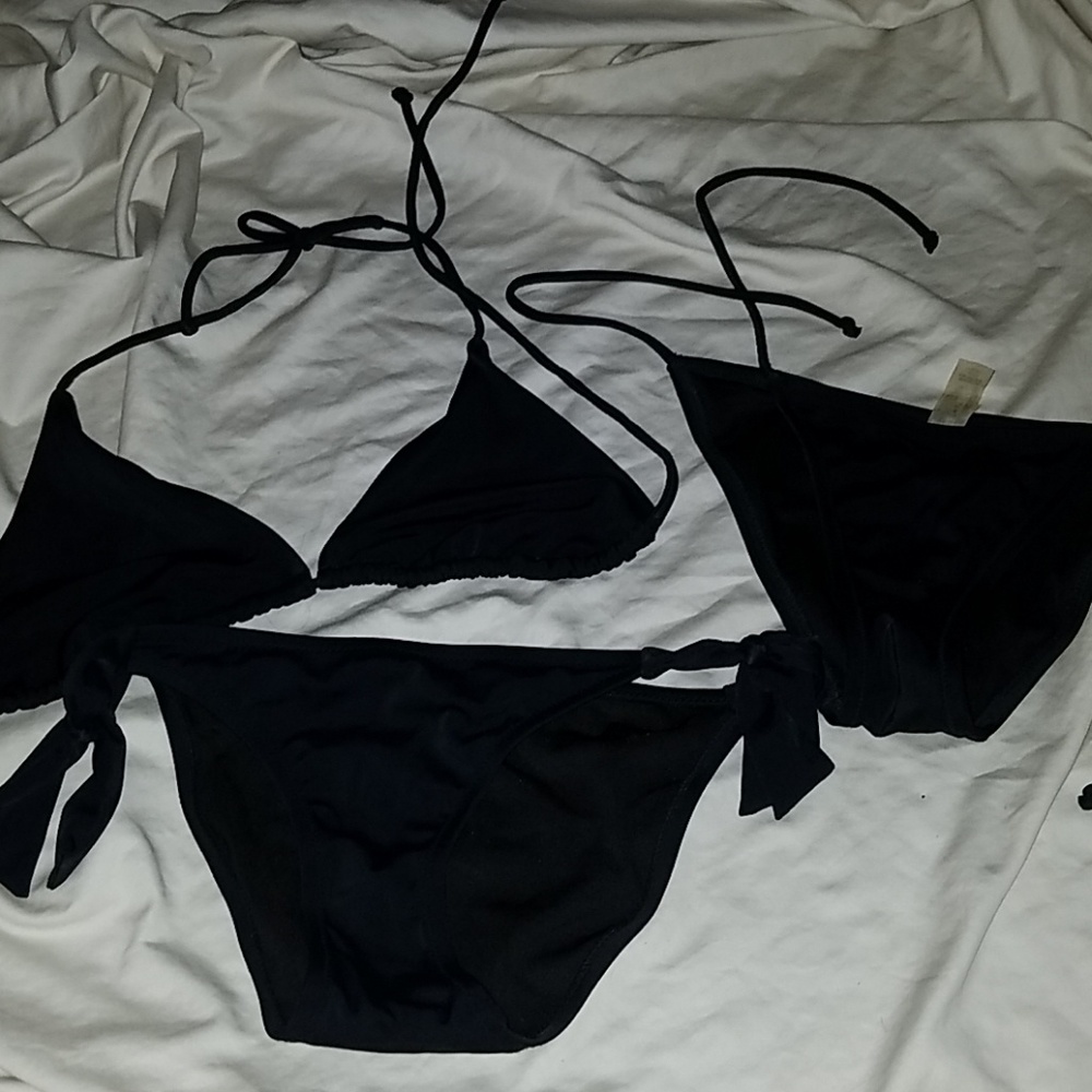 Victoria's Secret Black Basic Bikini
